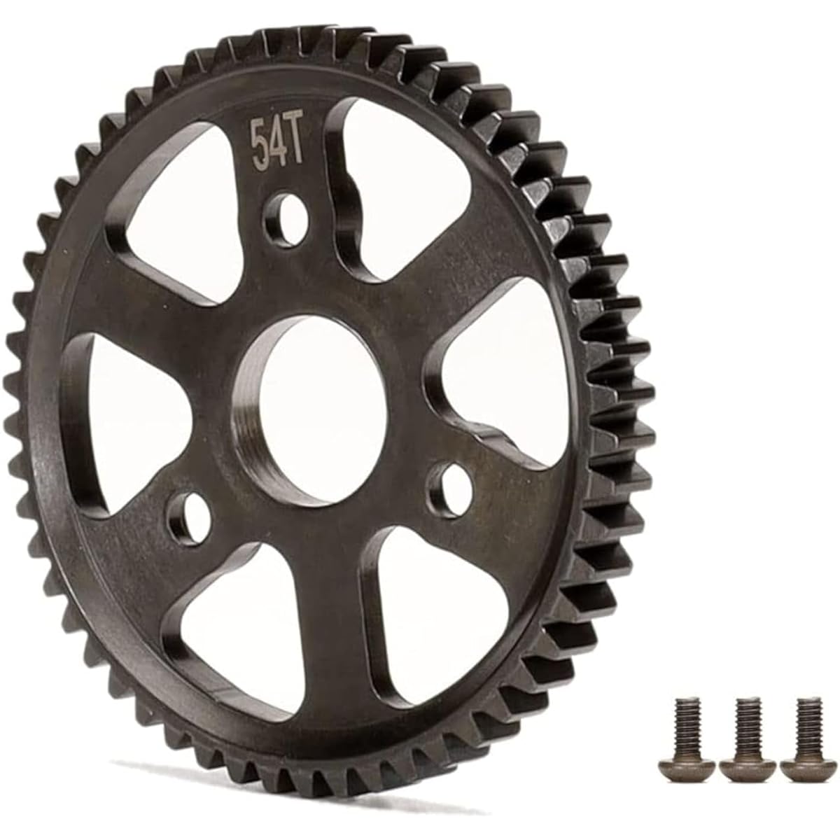 Raidenracing Hardened Steel 54T SPUR Main Gear for TRAXXAS 1/10 Slash Stampede 4x4 6804 6807 6808 6708 Replace#3956