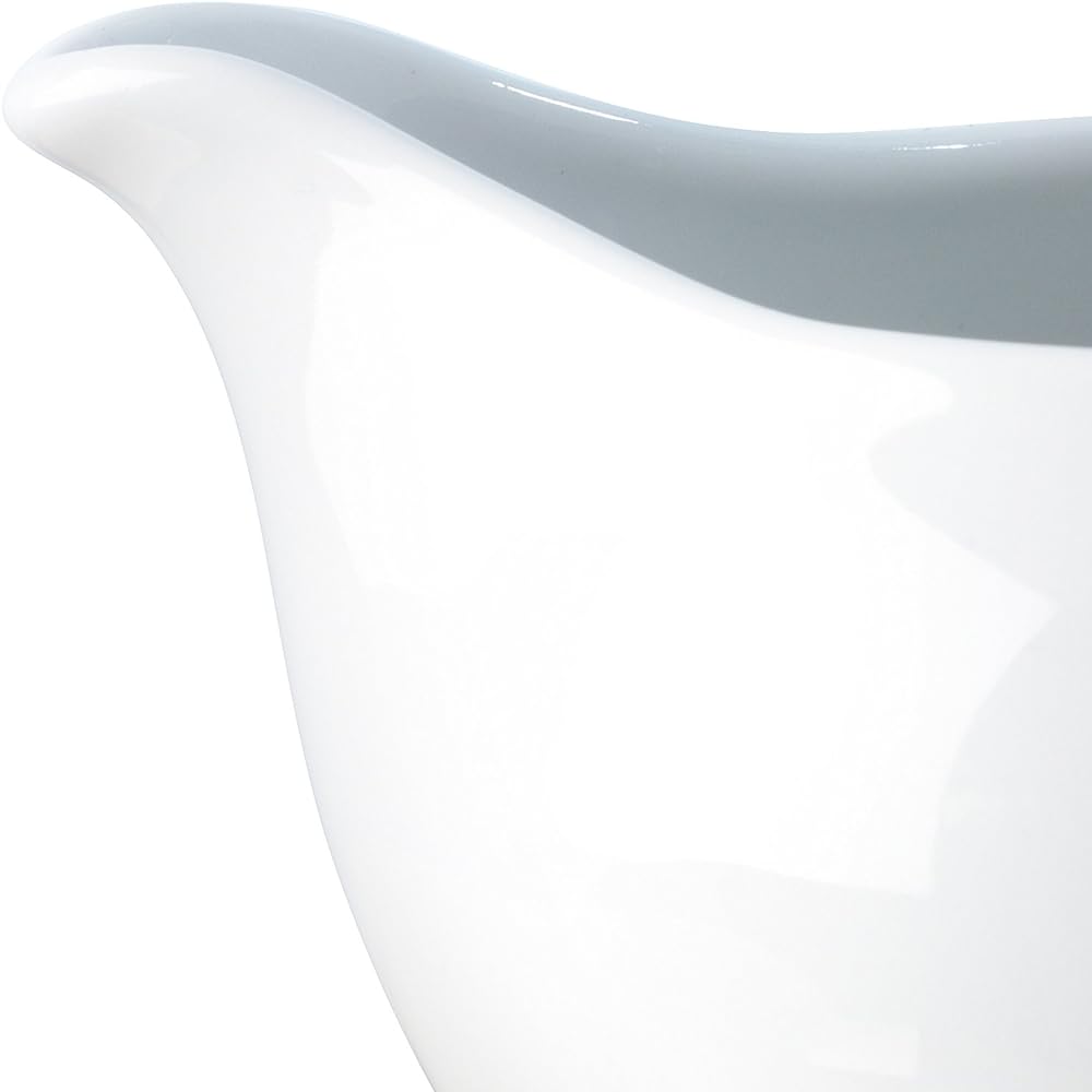 LSA Sauce Boat White Height 10cm DINE P212-00-997