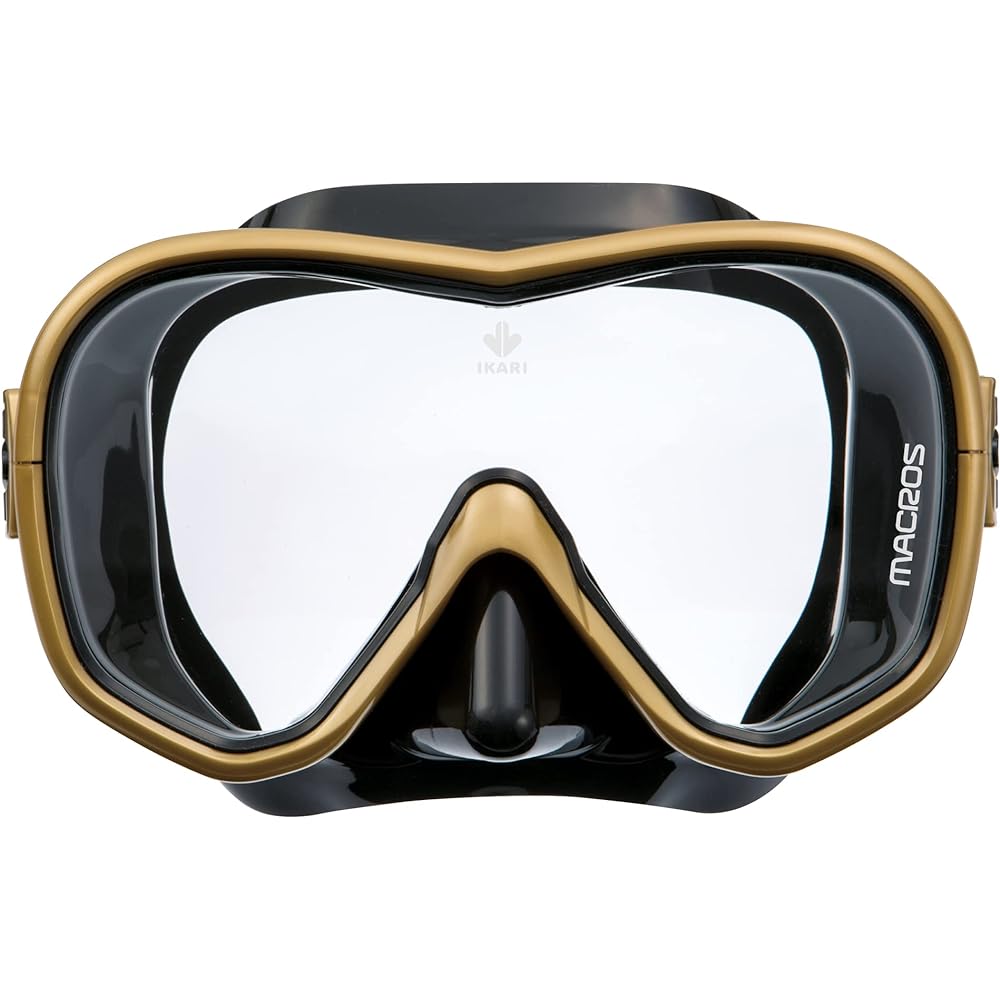 IKARI Underwater Glasses Snorkeling Diving Mask for Men Macross Made in Japan AM-165 for Men