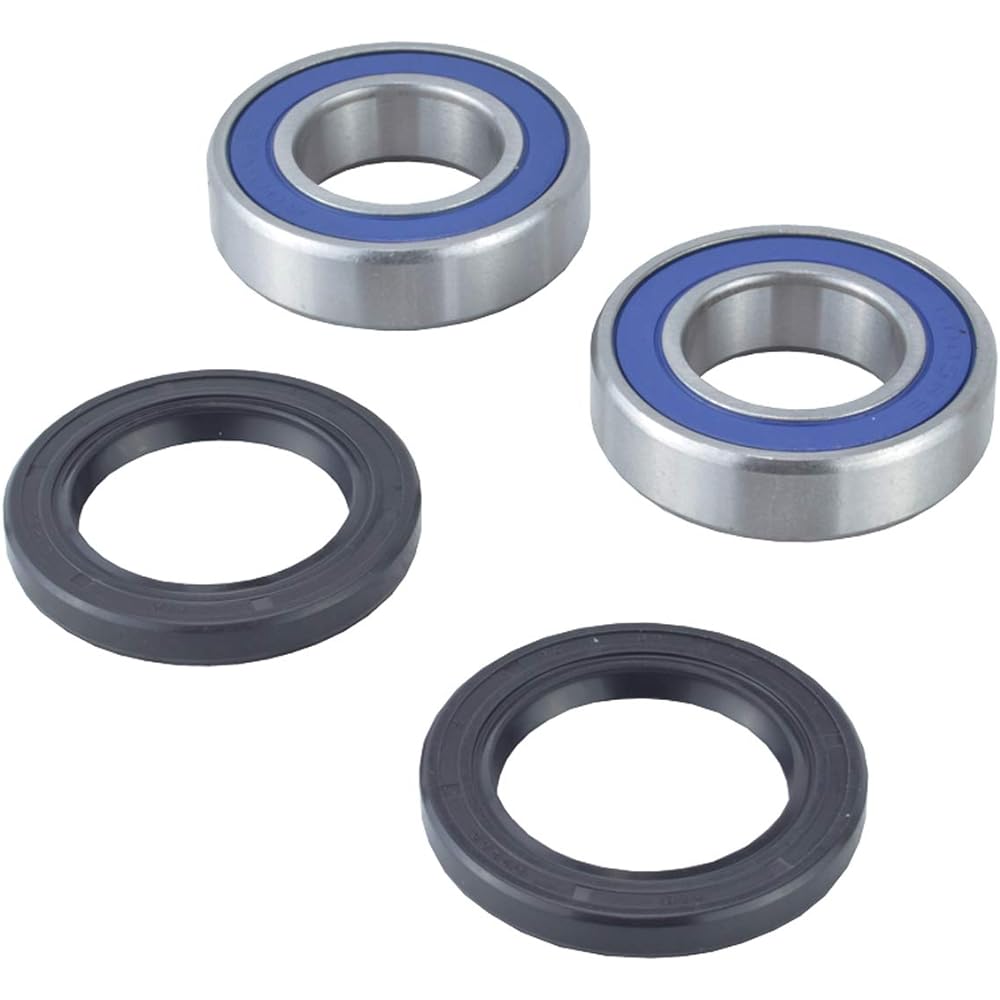 All Balls Racing 25-1273 Wheel Bearing Seal Kit Compatible/Replacement with BMW Kawasaki Suzuki Husaberg KTM