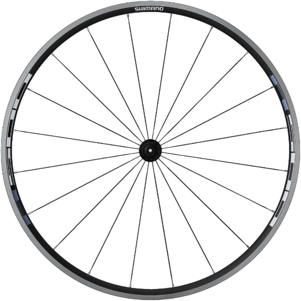 SHIMANO Wheel WH-R501 700c Clincher Round Spoke Specification Rim Brake Black