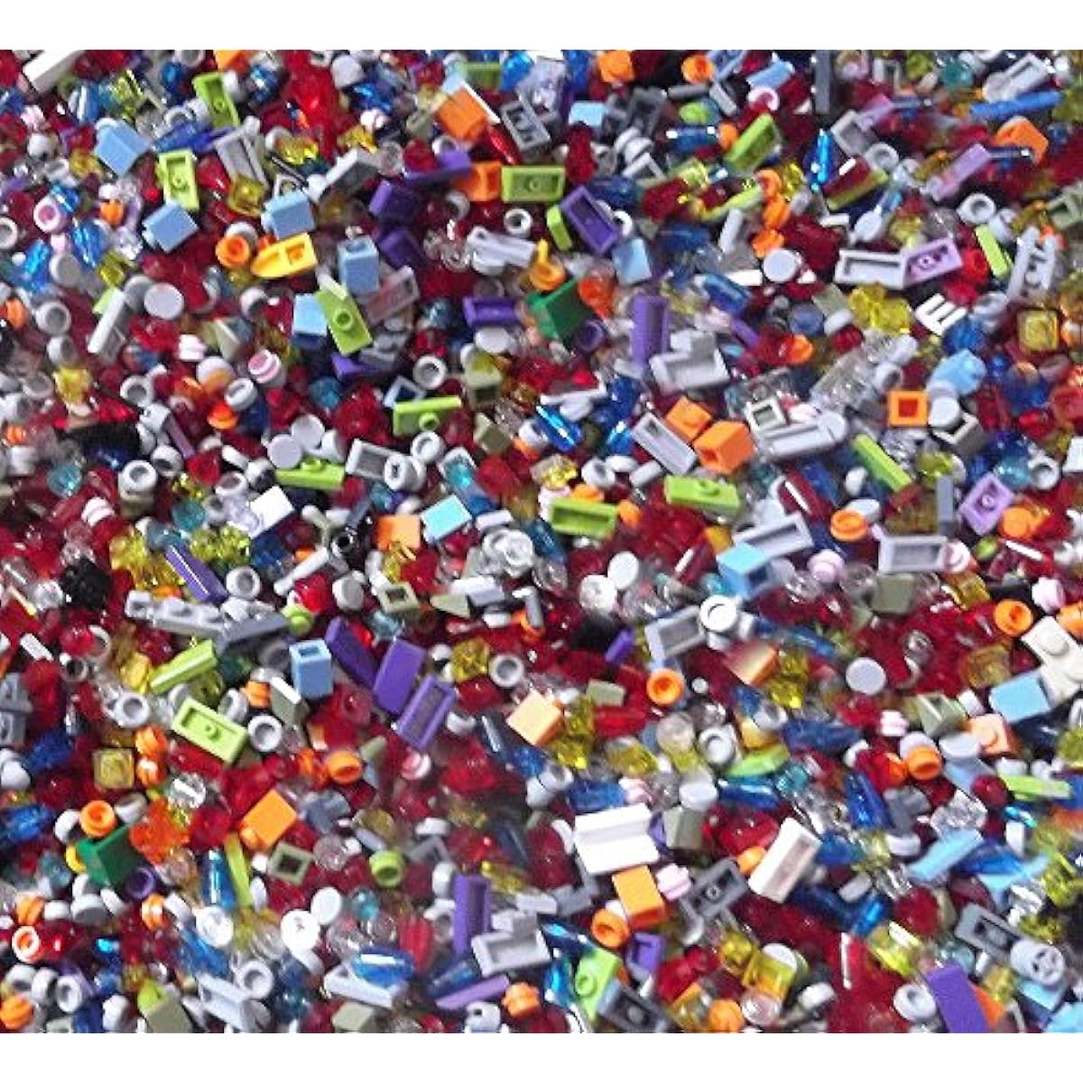 Lego bulk lot 1000 small detail pieces is as described, please read the product description to see what is included in this lot.