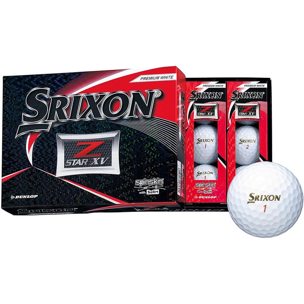 DUNLOP Golf Ball SRIXON Z-STAR XV Golf Ball 2019 Model 1 Dozen (12 pieces)