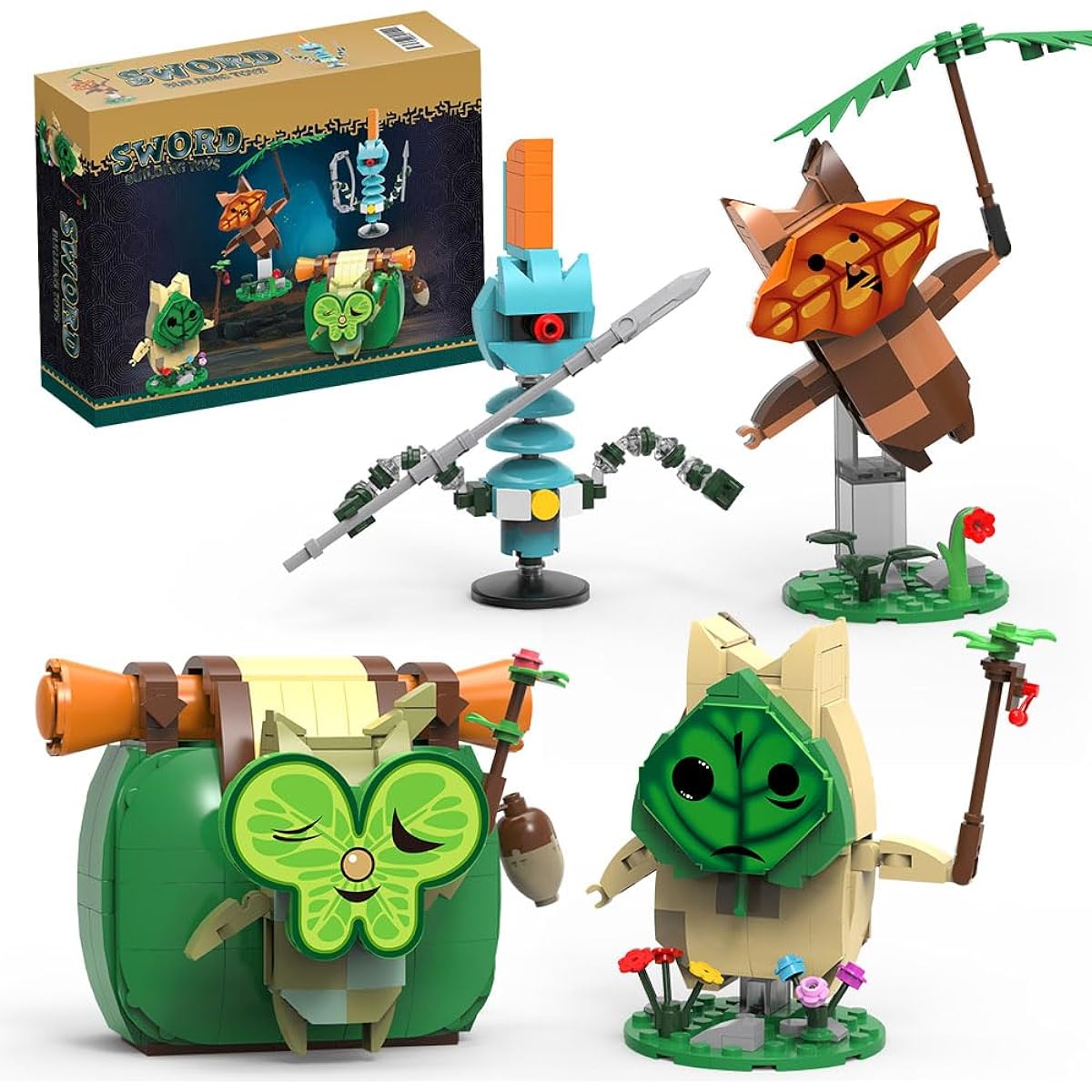 LordBiulder BOTW Korok Assembly Set