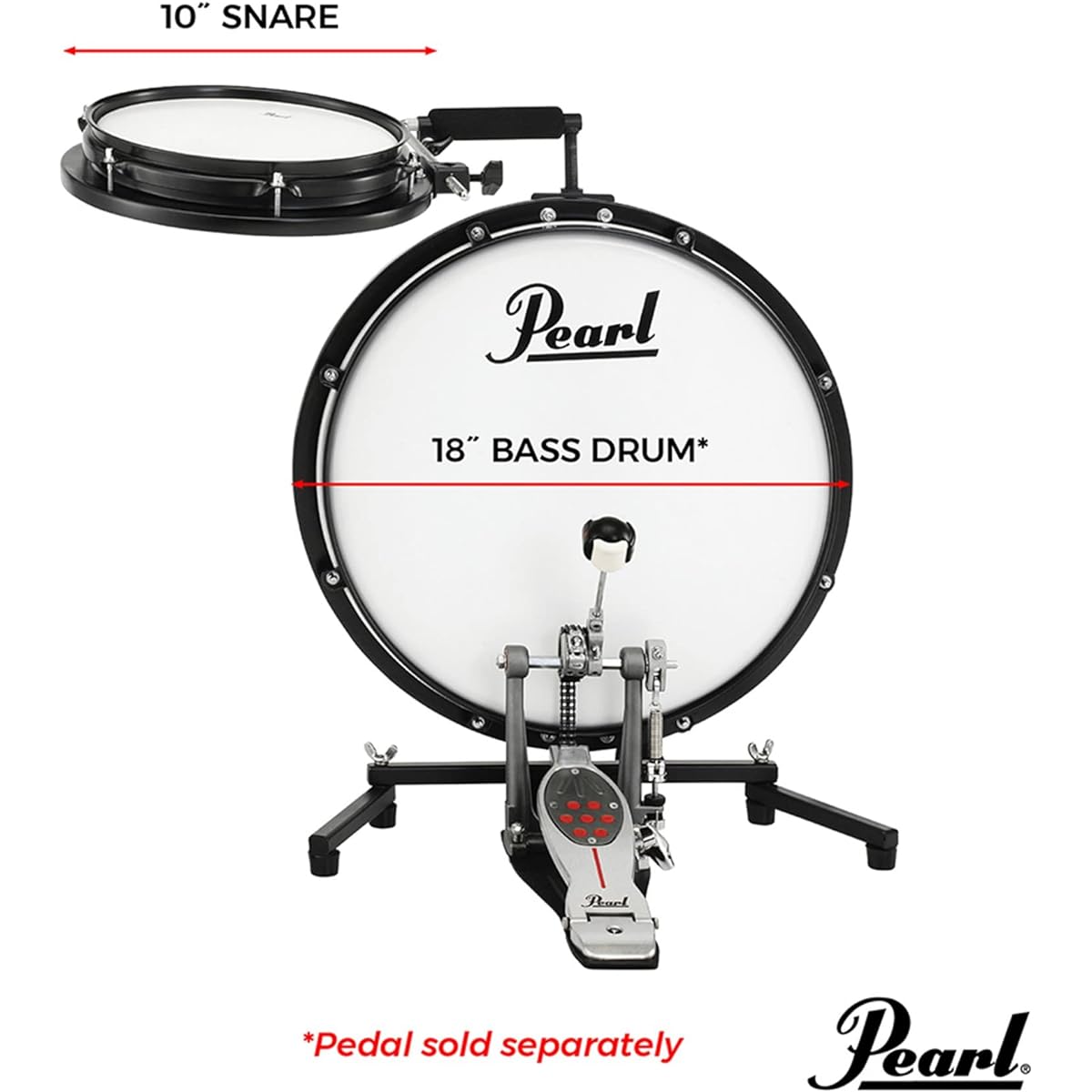 Pearl Pearl Drum Set Compact Traveler PCTK-1810BG