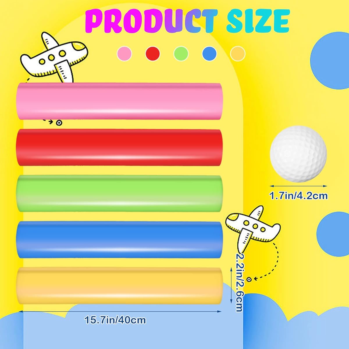 Team Building Activities Pipeline Kit Group Games for Field Day Pipeline Game for Kids Adults Outdoor Youth Sports (Set of 4)
