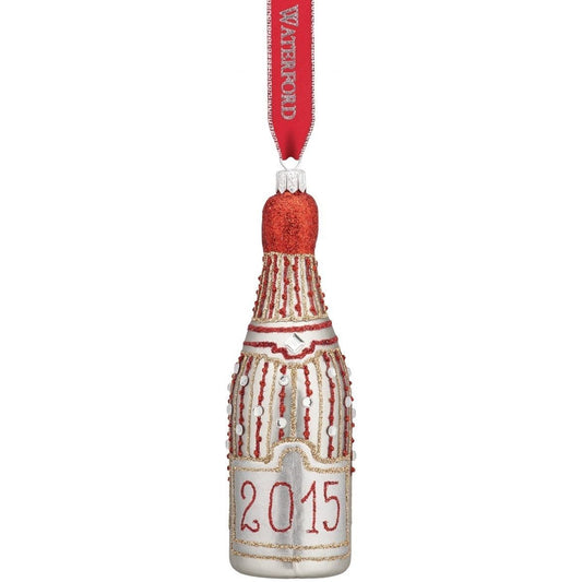 Waterford Our First 2015 Champagne Bottle Ornament