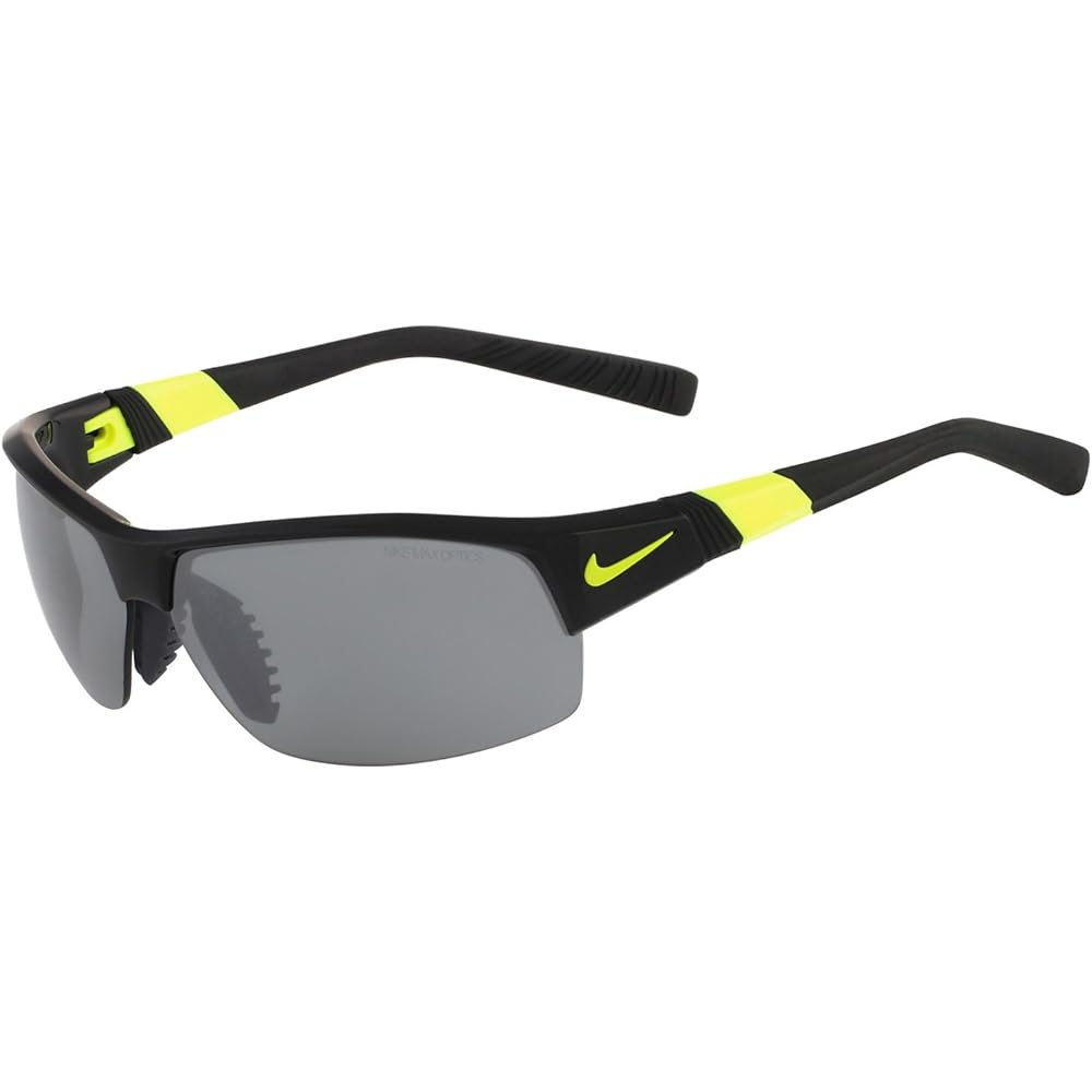[Nike] Sunglasses SHOW X2 (Show X2) Asian Fit X2 Men's Silver Mirror x Black & Volt Japan FREE Size - (FREE Size)