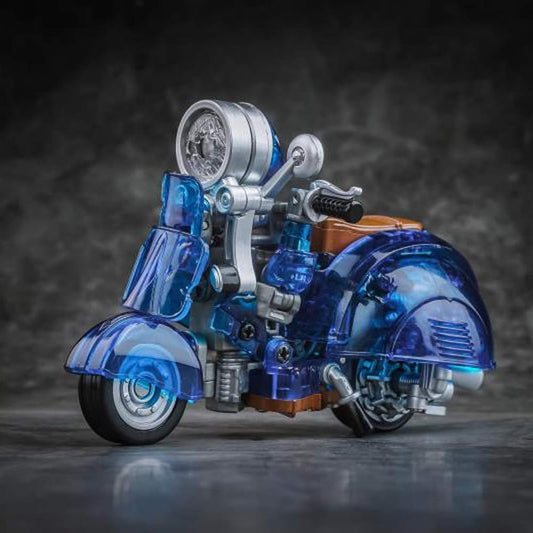 Toy Alloy Transformable Robot Wei Mi World Limited Transparent Edition (Image Color)