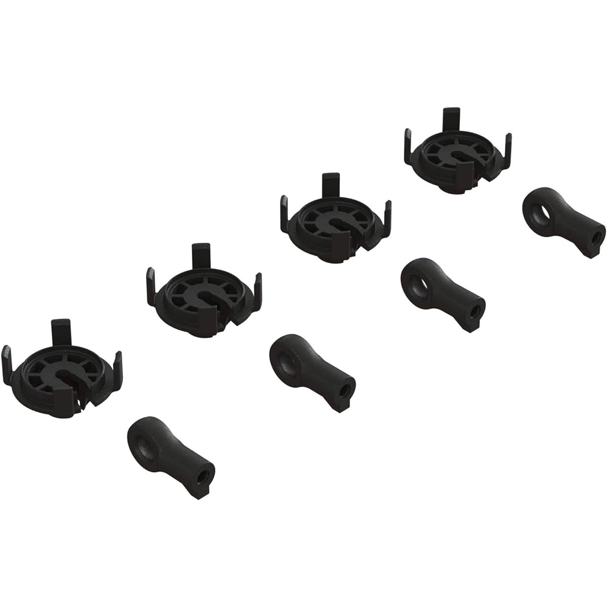 ARRMA Shock Rod End & Spring Perch Set 4 Shocks ARA330569 Elec Car/Truck Replacement Parts