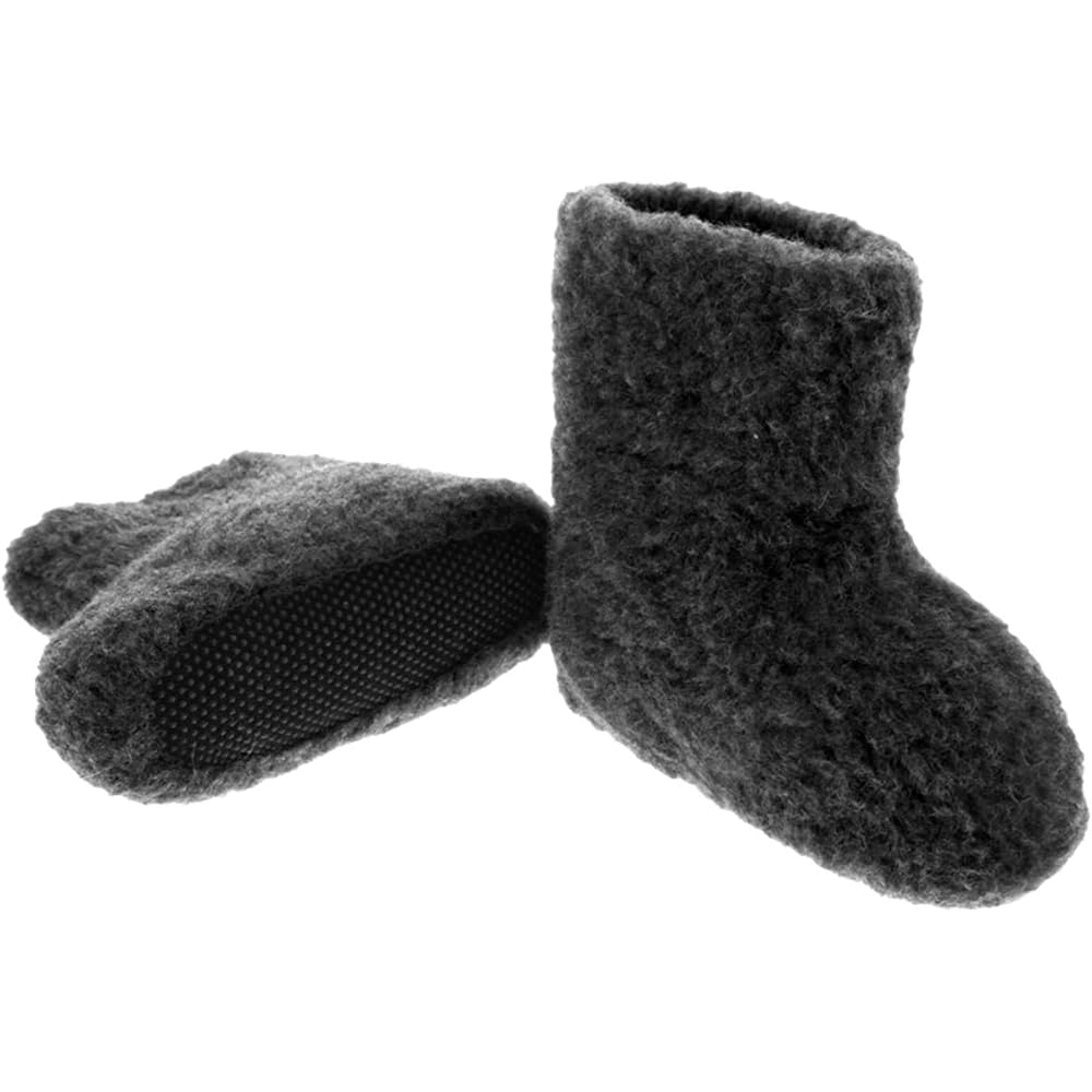 COLDBREAKER 100% Pure Wool Fluffy Polish Room Shoes Booties Standard