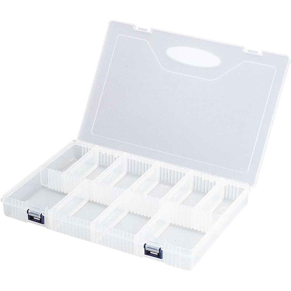 Ring Star Super Pitch Clear L300 x W206 x H39mm with 8 dividers, set of 5 SP-3200D-5S