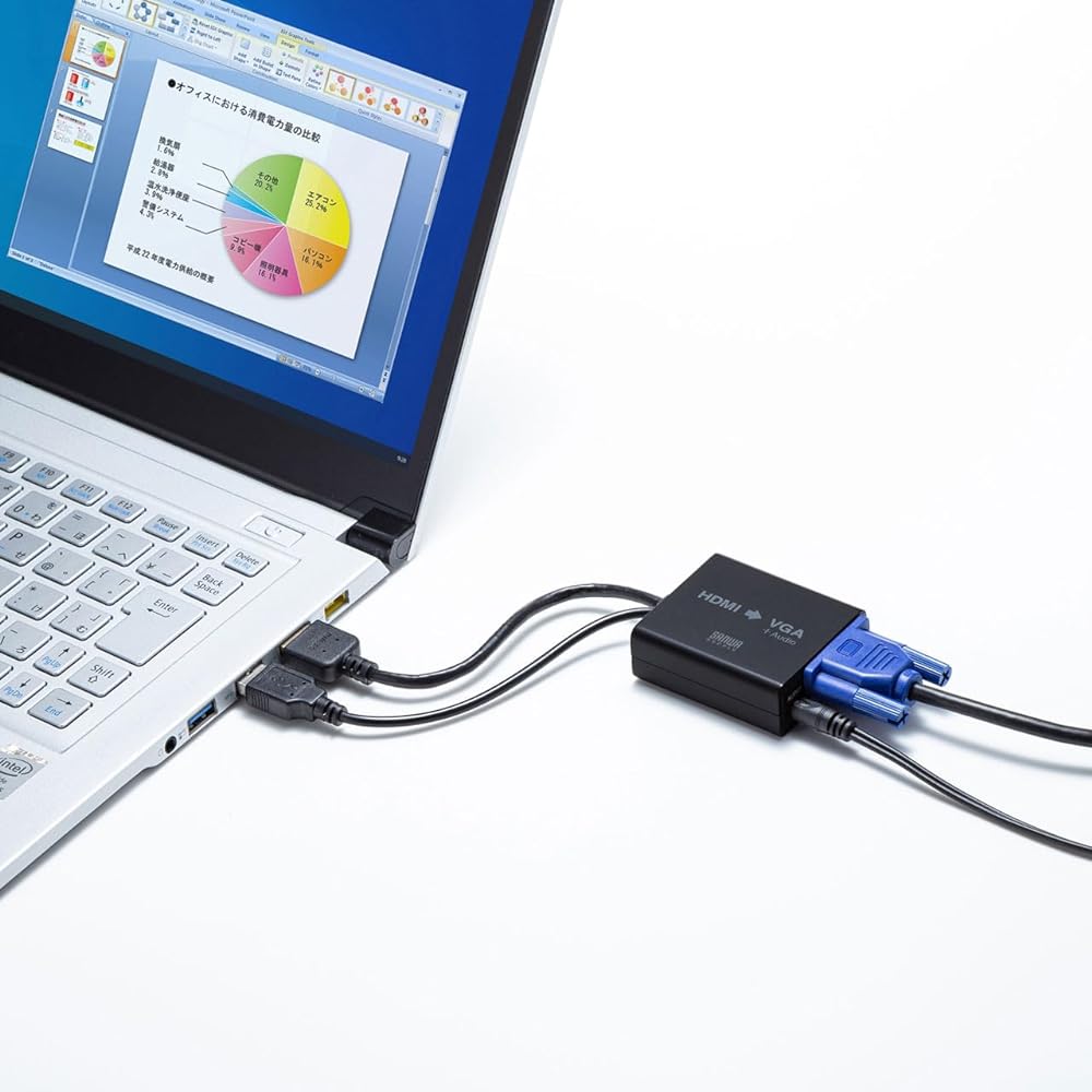 Sanwa Supply HDMI signal VGA conversion converter VGA-CVHD6