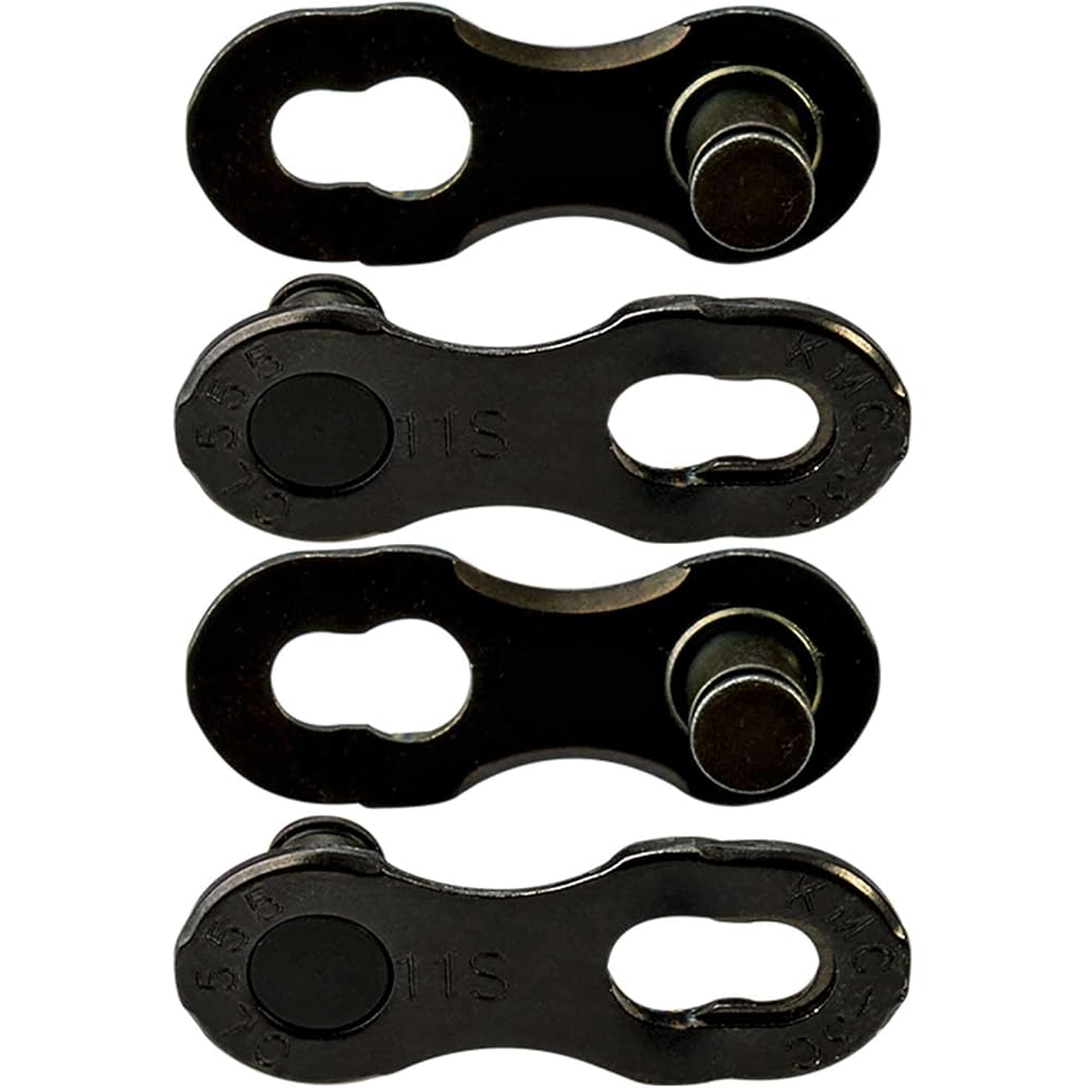 KMC (KMC) Missing link for CL555R 11SPEED DLC Black 2 pairs 1 set KMC-CL555RDLC2 Medium