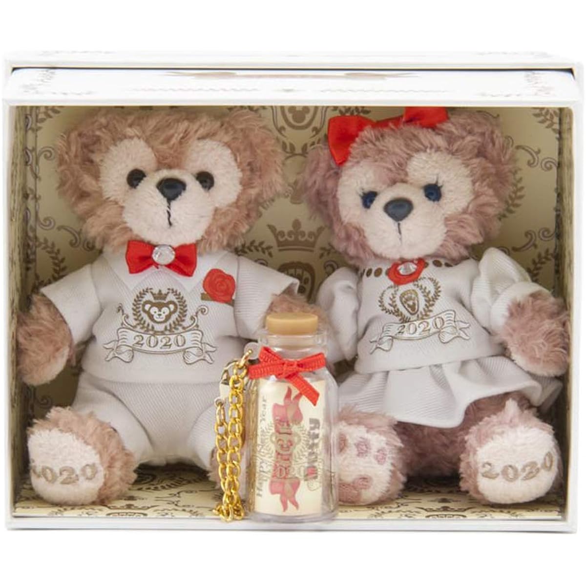 Duffy & Shellie May Collection Doll Stuffed Toy Duffy's Happy New Year 2020 Disney Goods Souvenir [Tokyo Disney Sea Exclusive]