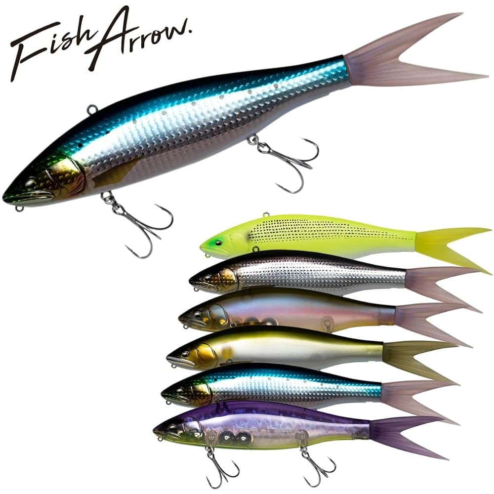 Fish Arrow Seabass Lure YT-JAKU VT Jack 230#09 Sardine