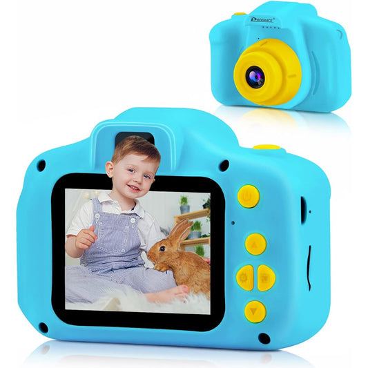 32G memory card included Digital camera for kids 20MP 2.0 inch IPS screen Intelligent zoom Digital camera Toy camera Camera for kids Photo video continuous shooting Screen Cute Silicone case Kids gift