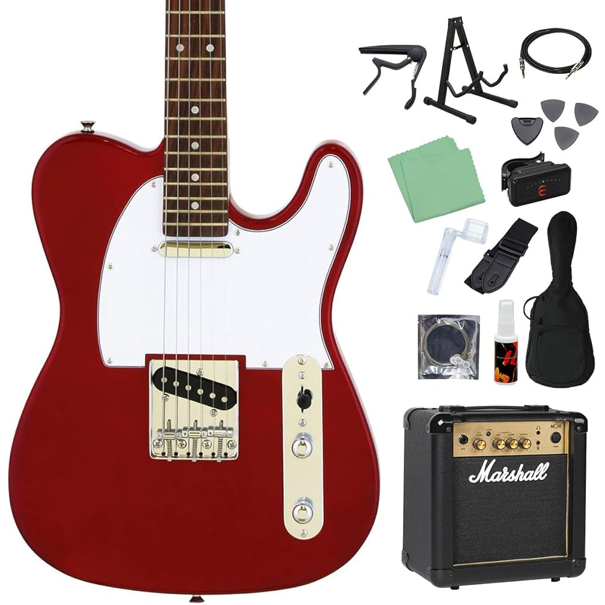 LEGEND LTE-Z CA Electric Guitar Beginner 14-piece Set [Includes MG10] Legend