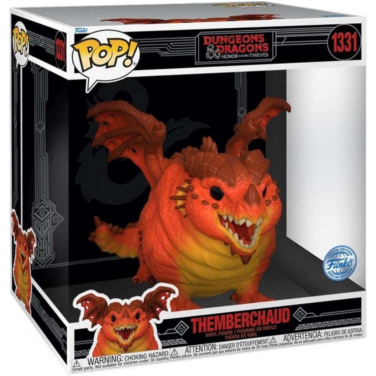 Funko Pop! Jumbo 10" Funko Jumbo Movie: Dungeons & Dragons - Themberchaud