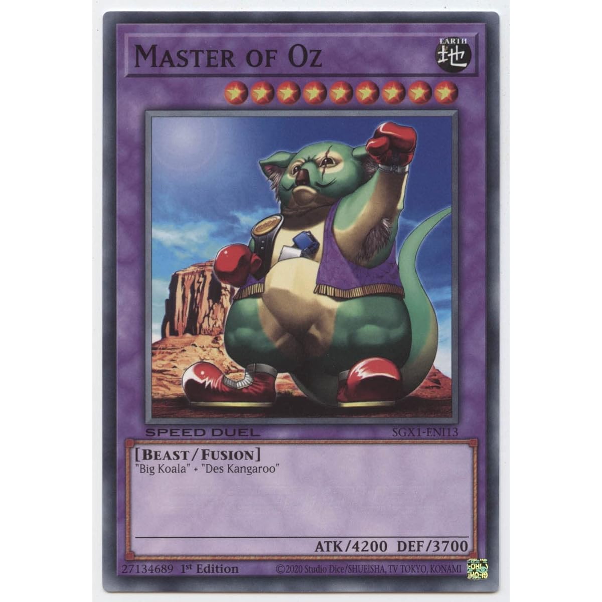 Master of Oz - SGX1-ENI13 - Common - 1st Edition.