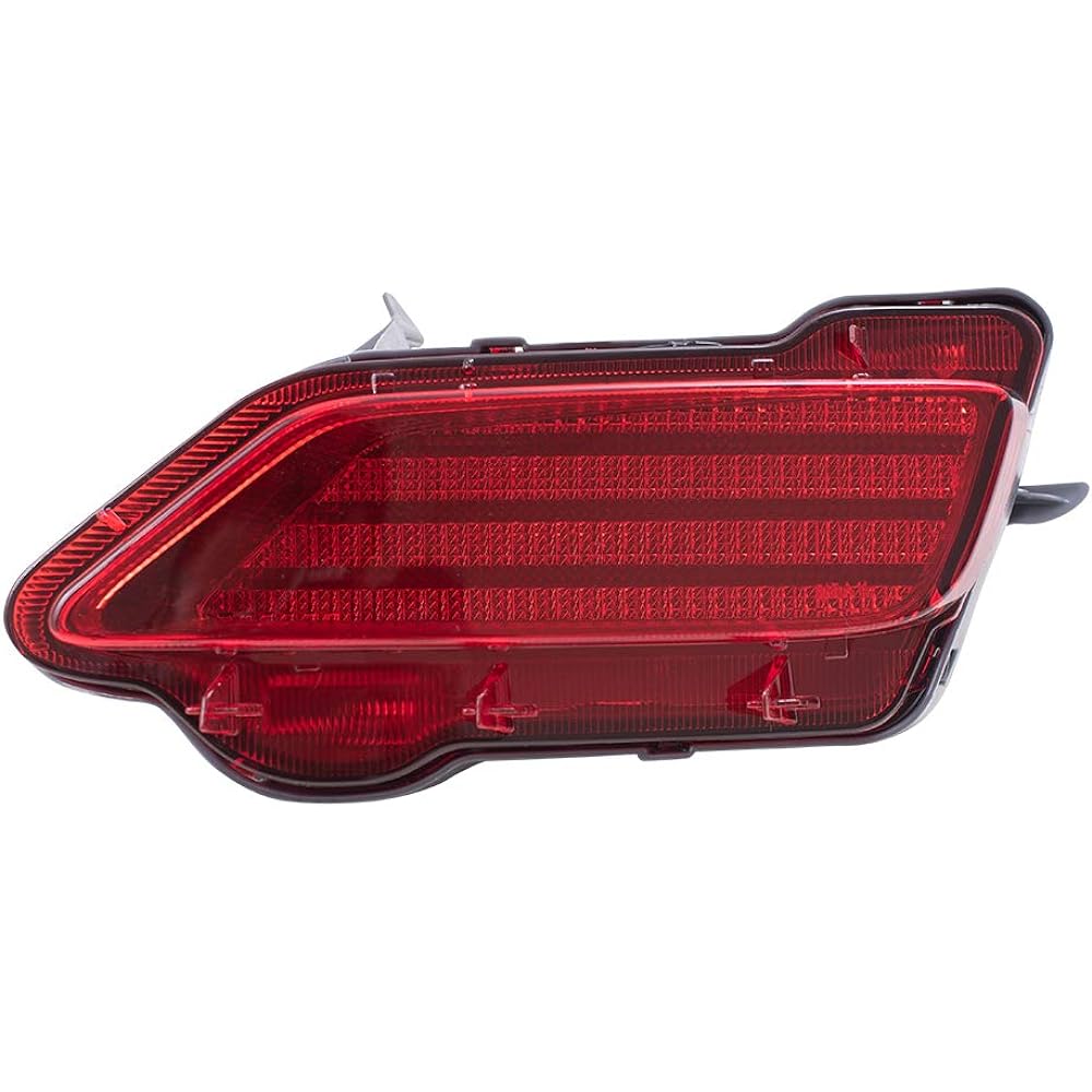 Passenger Rear Bumper Reflector Light Lamp Unit Replacement for Toyota RAV4 81480-0R020 TO1185107