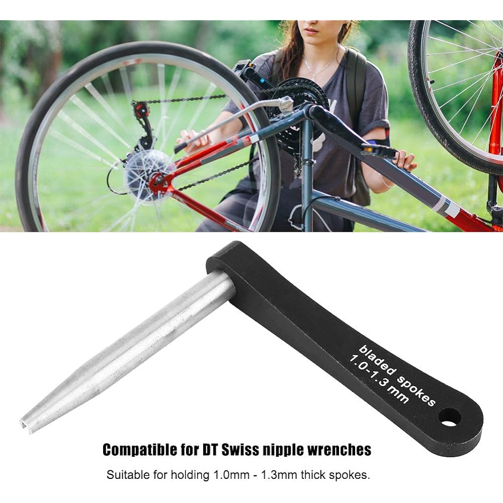 Wheel spoke holder tool for 1.0mm-1.3mm spoke repair