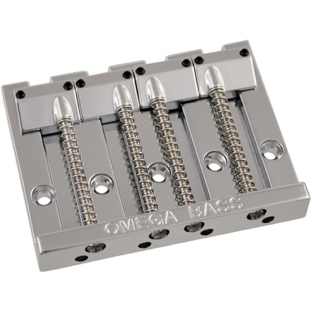 [Domestic regular product] Allparts BB-3350-001 4-String Omega Bass Bridge Nickel 6040