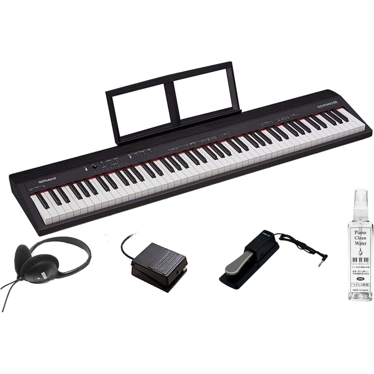 Roland Electronic Piano DigitalPiano GO Series 88 Keys GO-88P (Sustain Pedal Set) (Pedal/Headphone Set)