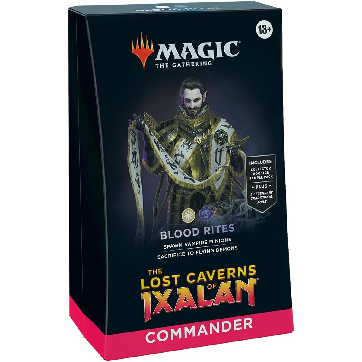 Wizards of the Coast Magic the Gathering Ixalan: Cave of the Lost Commander Deck "Blood Ritual" English Version MTG Trading Card Wizards of the Coast D23930000