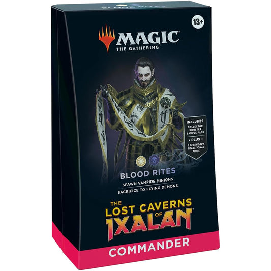 Wizards of the Coast Magic the Gathering Ixalan: Cave of the Lost Commander Deck "Blood Ritual" English Version MTG Trading Card Wizards of the Coast D23930000
