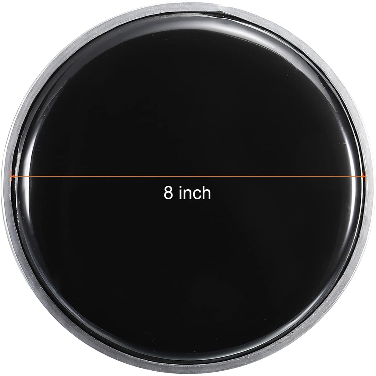 MECCANIXITY 8 inch drum head drum skin sound control PET material black