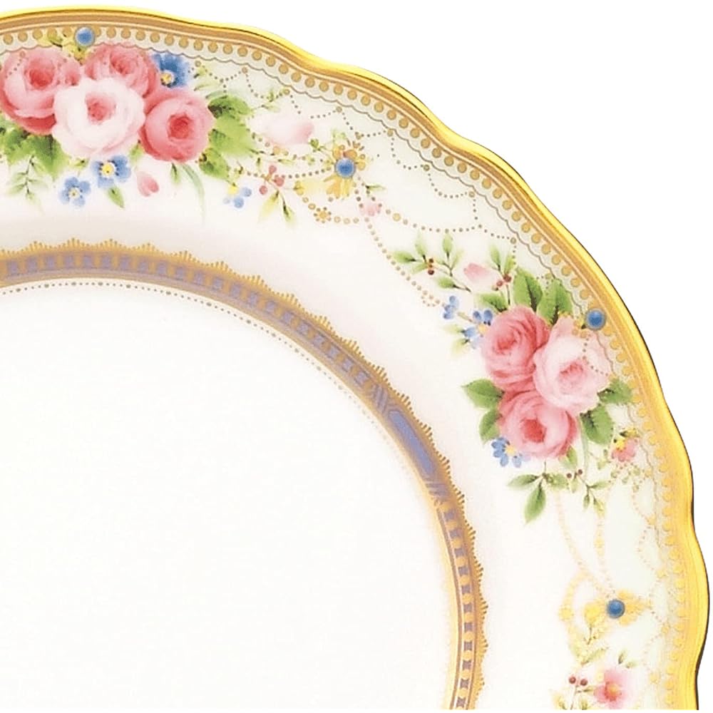 Noritake Plate 21.5cm Aphrodite 1 Piece Green Blur Bone China T50910/4691