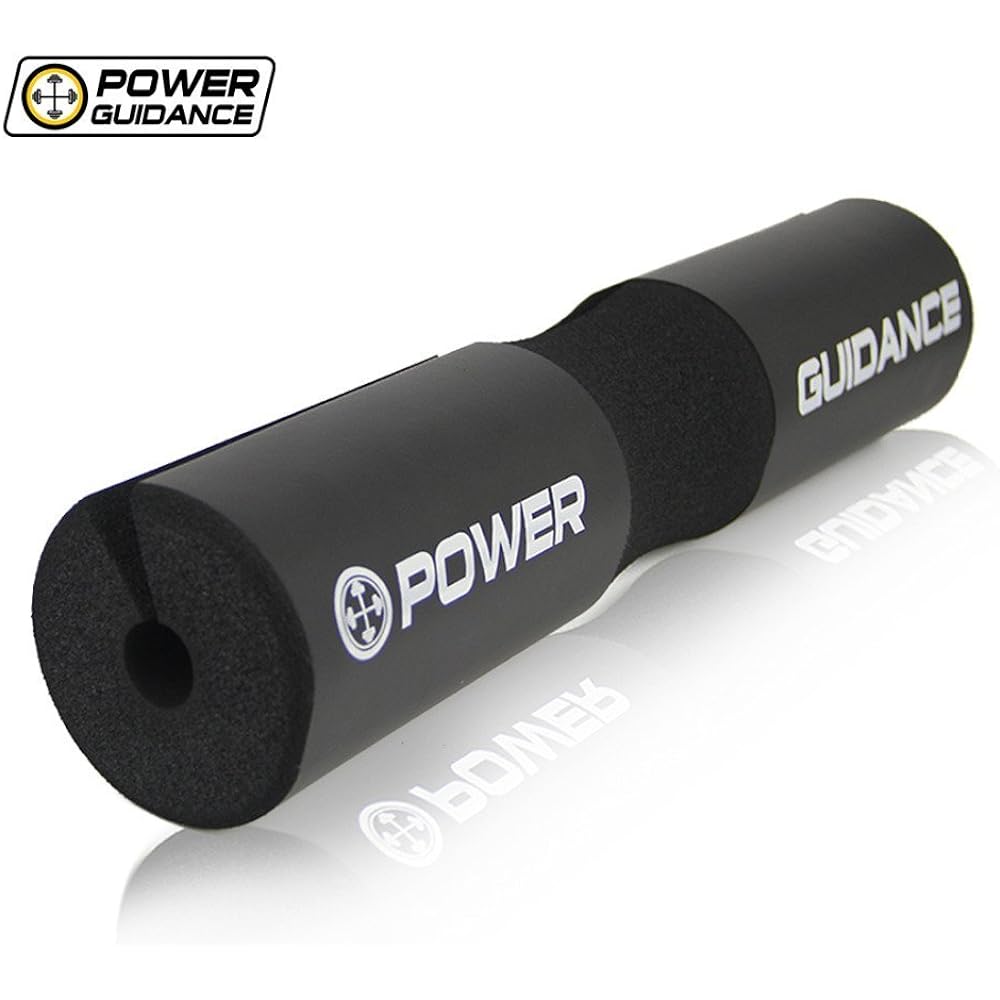 [good style] [Squat pad barbell pad] Power guidance [black] Weight training muscle training barbell shaft power rack Smith machine squat pad