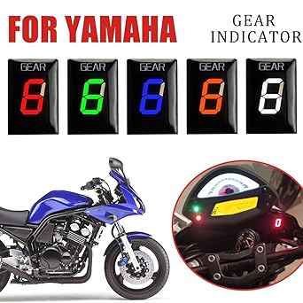 Digital Meter Display Gear Indicator Yamaha FZS 600 Fazer TDM 900 TMD900 Xt660 Ys250 Fazer Stratollner Xvs1100 Dragster Motorcycle Accessories Indicator Meter Display