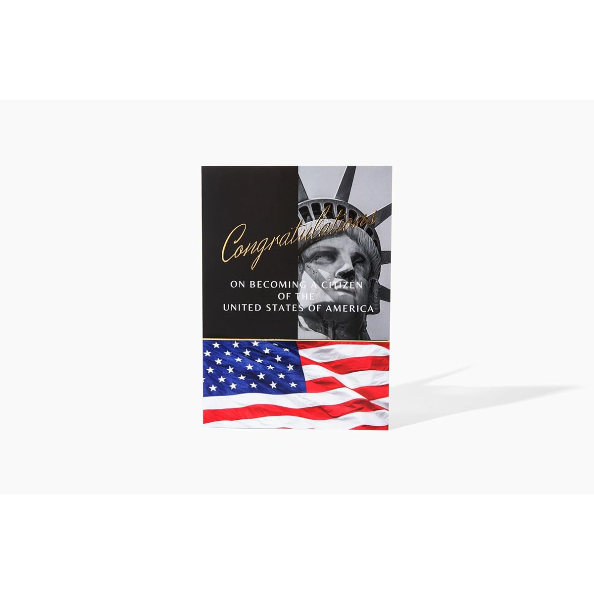 New American US Citizenship Congratulations Card Gift