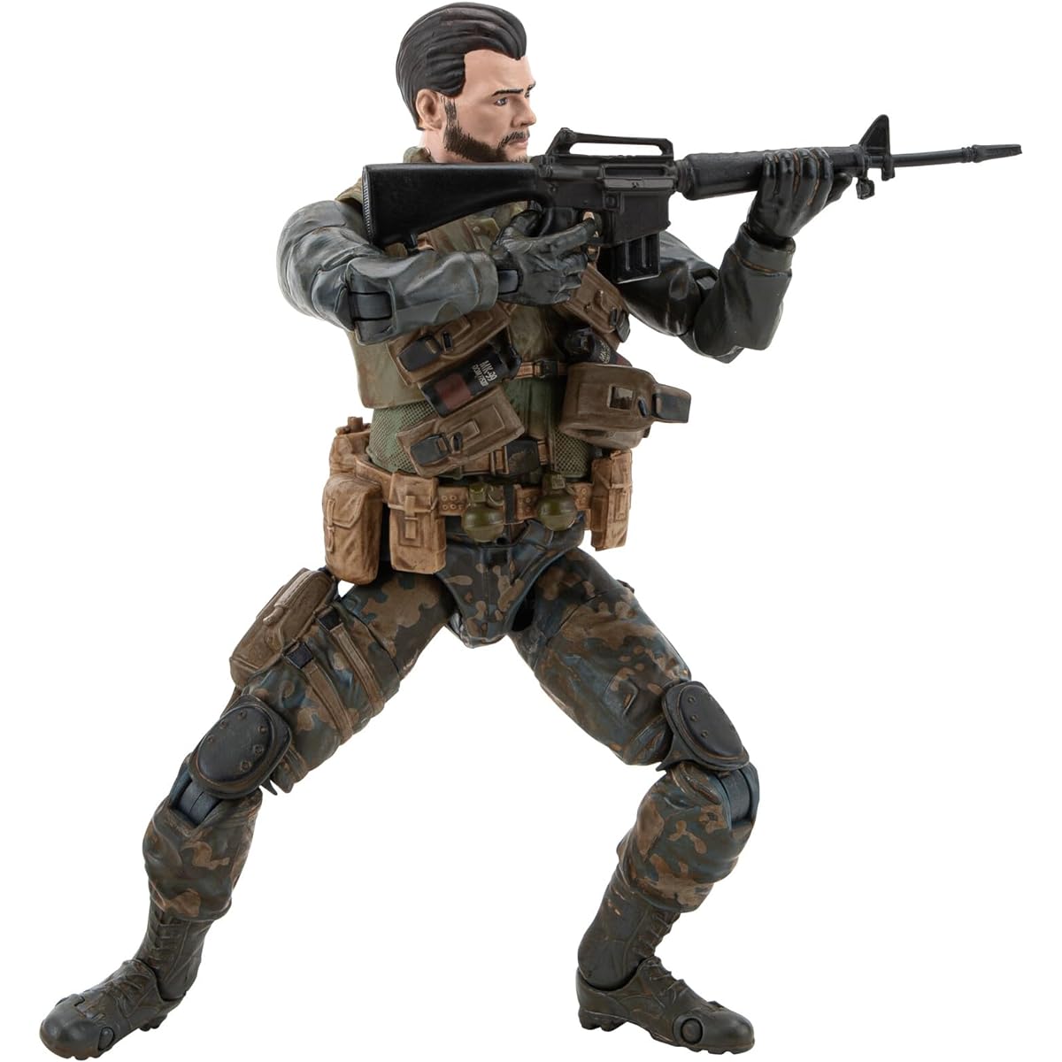 Call of Duty Alex Mason - 6.5" Articulating Figure with Interchangeable Hands and Weapon Accessories