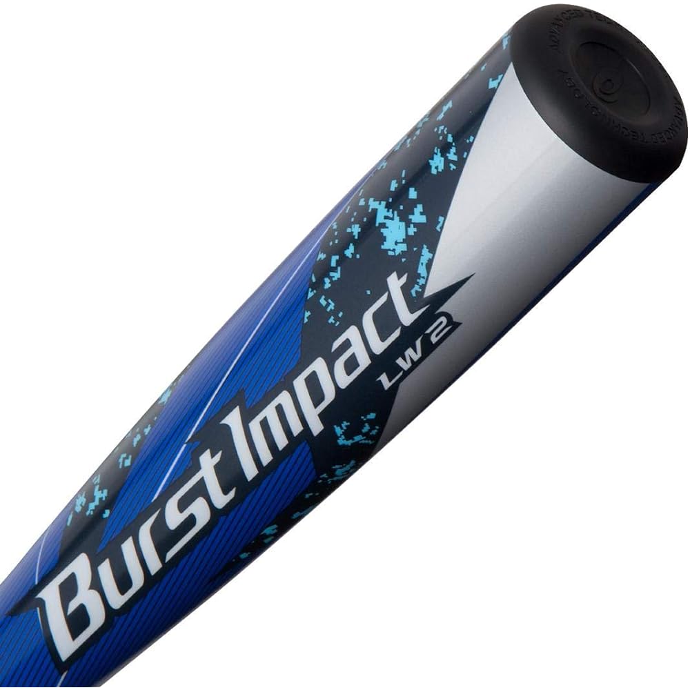 ASICS Baseball BURST IMPACT LW 2 Burst Impact LW2 Composite FRP/Metal Bat for Softball Compatible with J.S.B.B Rules 3121A757