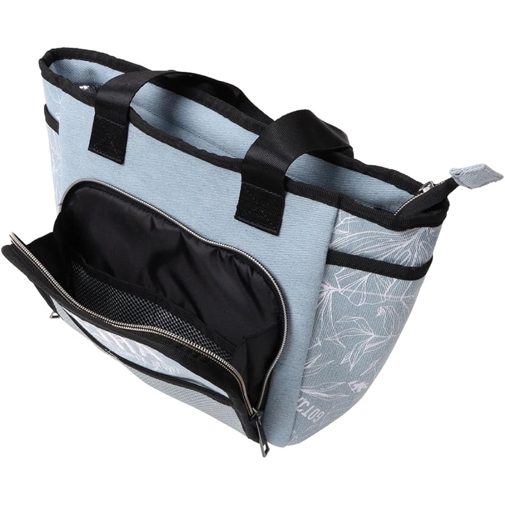 Gotcha Golf Water Repellent Cold Denim Round Pouch 232GG8502