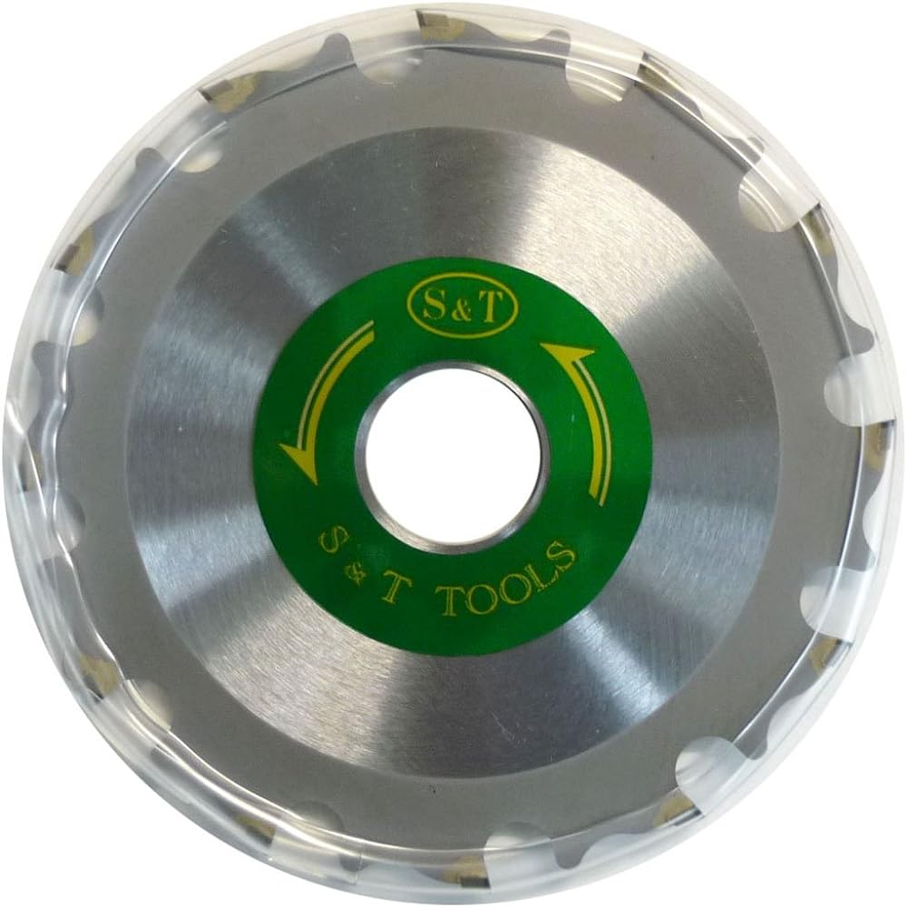 S&T Tipped Saw for Super Hard Ceramic Siding 100mm x 12P