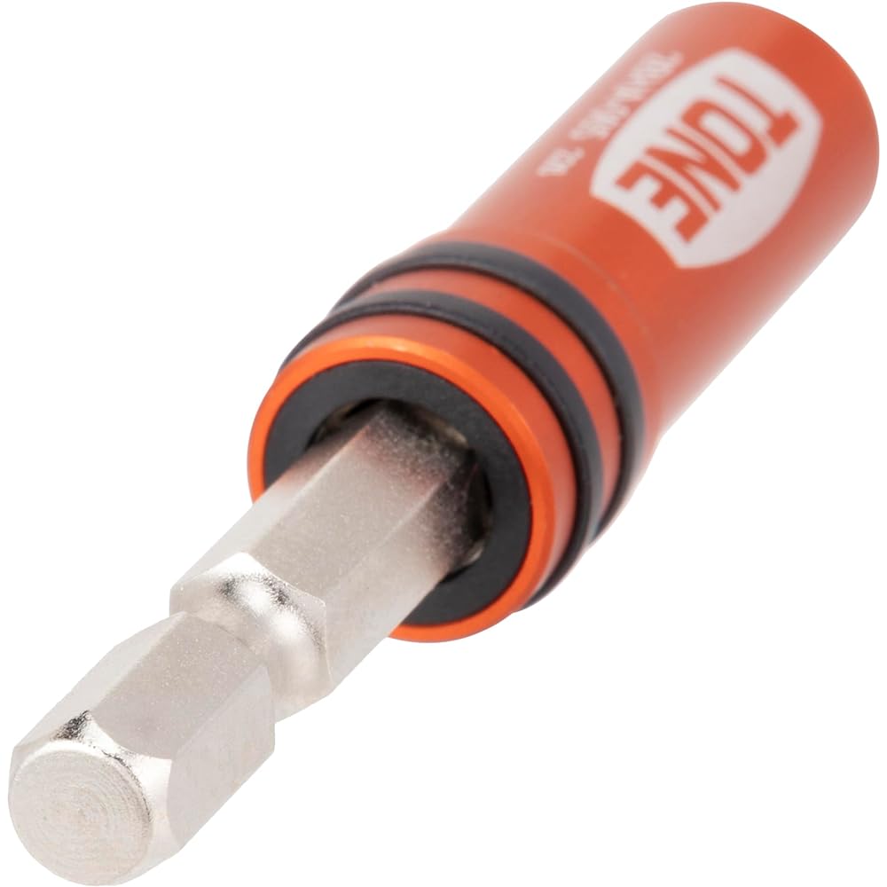 TONE Bit Holder for Electric Drill HP2BHA-065 Bit Insertion Red Total Length 65mm