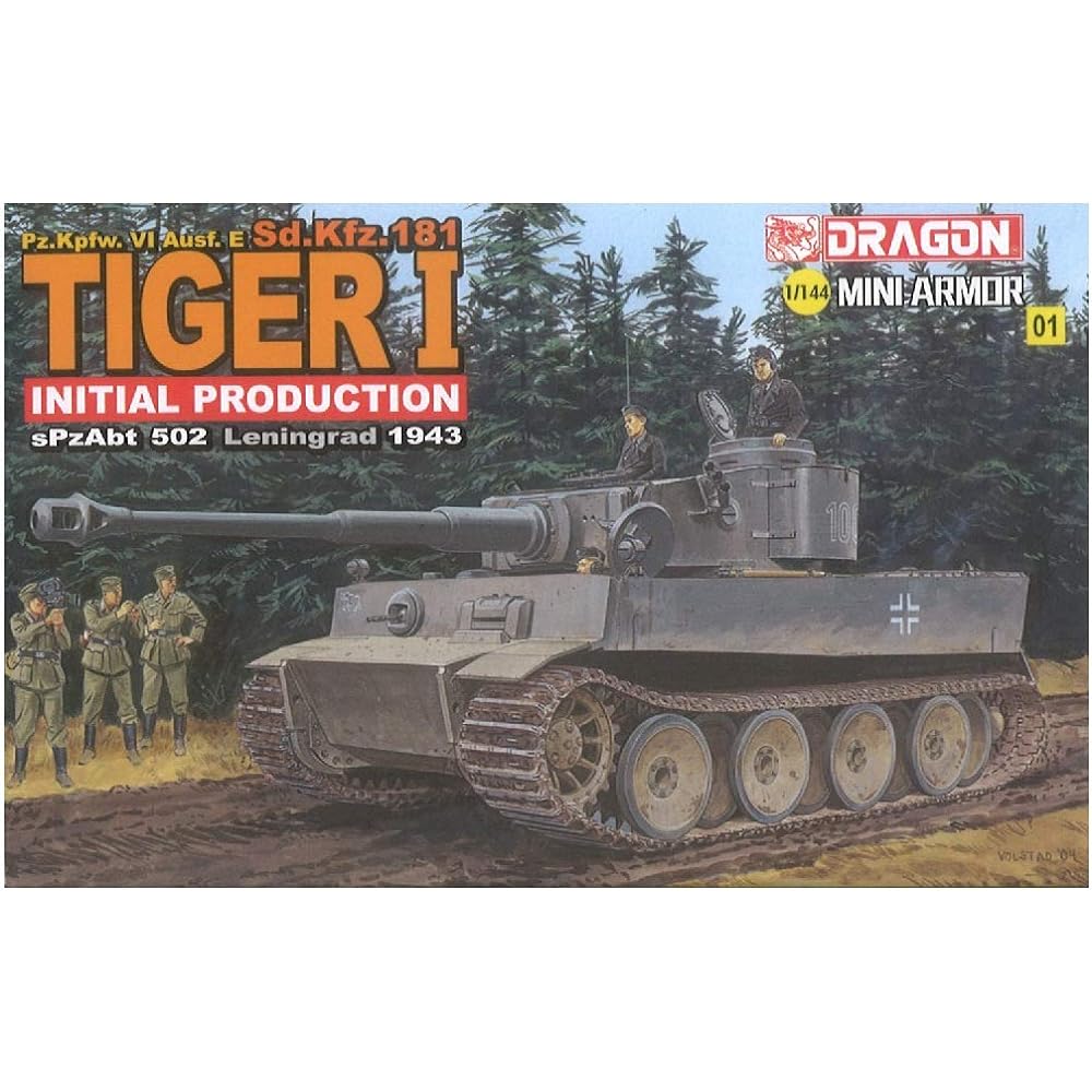 Dragon 1/144 Mini Armor Series (10 pieces) Plastic Model DR14051
