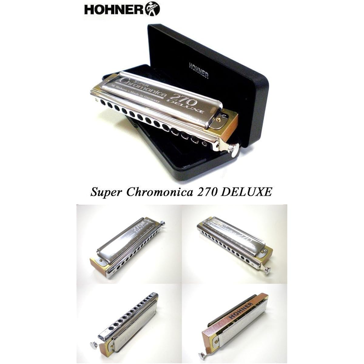 HOHNER Chromonica 270 Deluxe 7540/48 270 Deluxe chromatic harmonica
