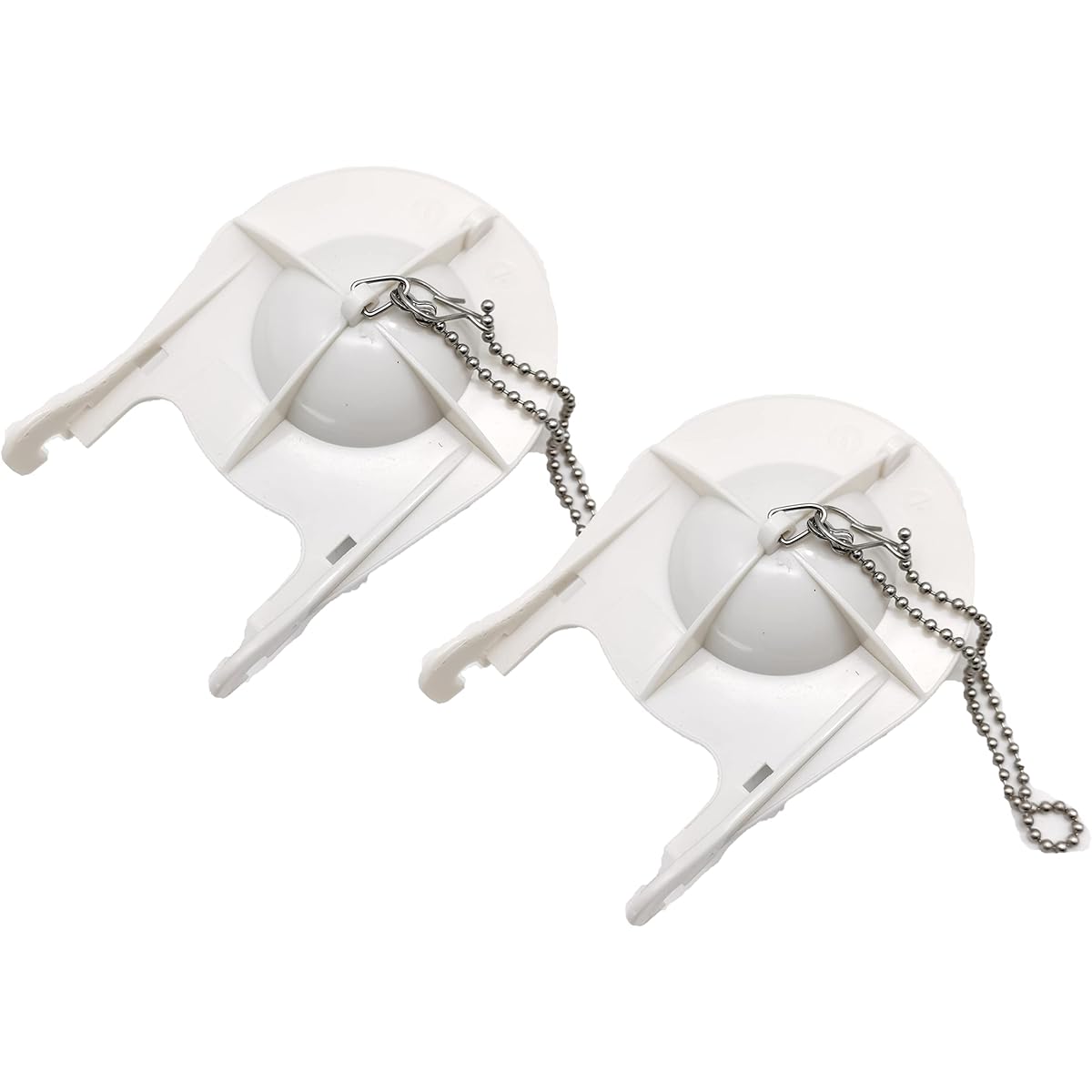 Toilet Flapper with 3" Float for American Standard 738920-0070A, Set of 2