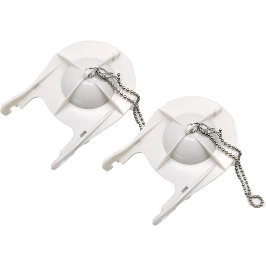 Toilet Flapper with 3" Float for American Standard 738920-0070A, Set of 2