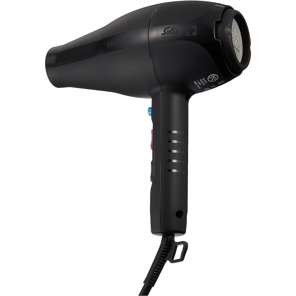 Solis Swiss Air Hair Dryer Black SD3802