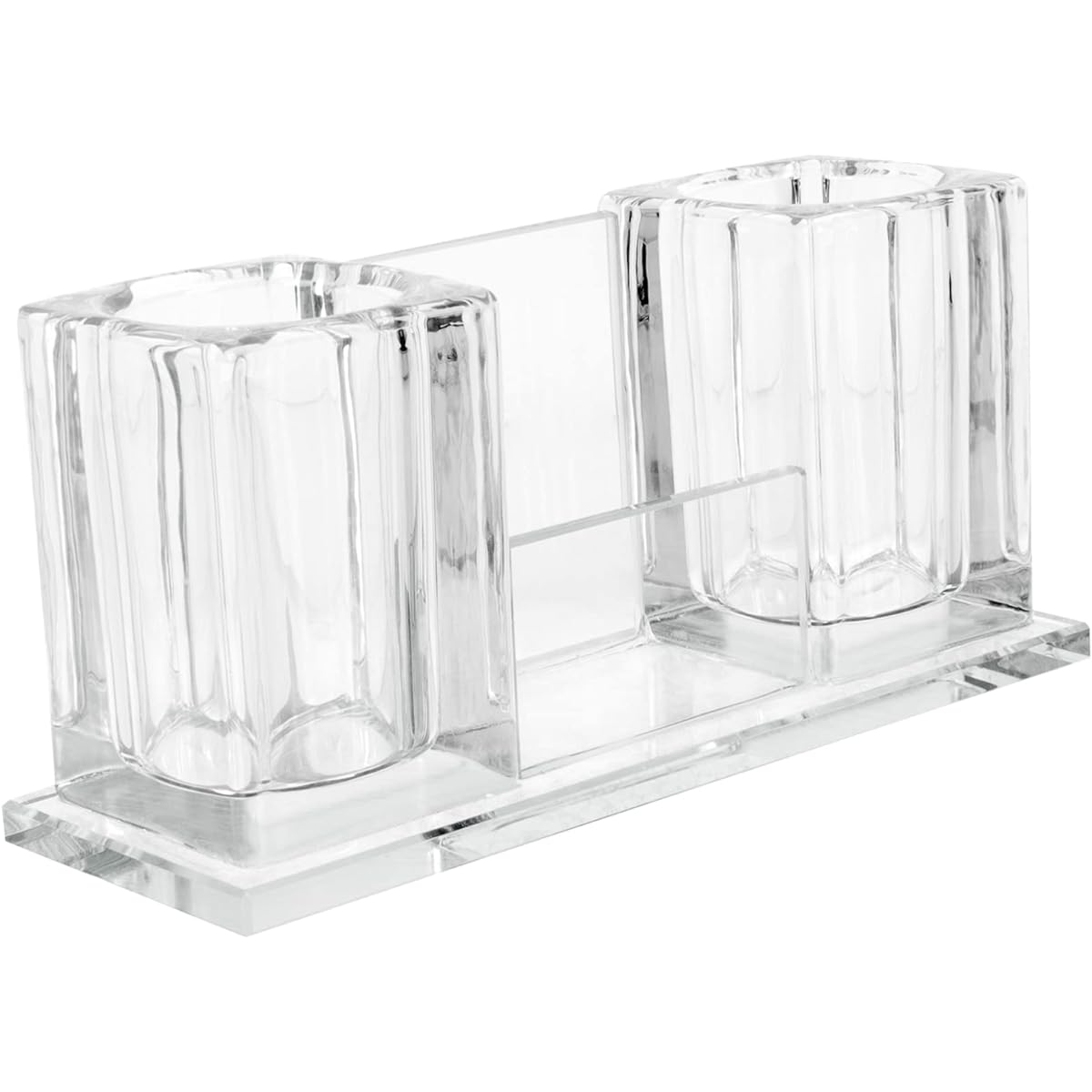 FUNOMOCYA Crystal Holder Office Accessories Microphone Holder Table Microphone Bracket Microphone Table Stand Makeup Brush Holder Microphone Acrylic Stand Stable Microphone Stand Sm7b Filter