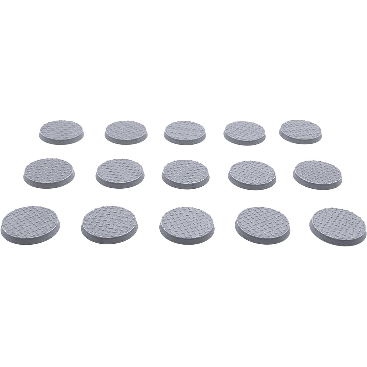 32mm Tread Plate Base, 3D Printed Tabletop RPG and Wargame Miniatures Accessory