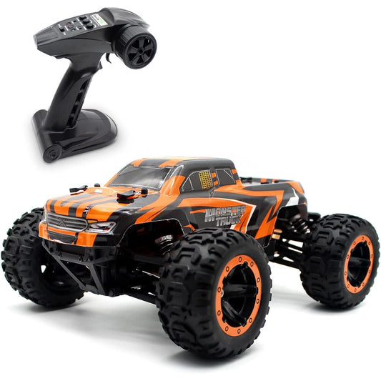 Losbenco 1:16 4X4 RTR Brushless High Speed RC Car for Adults Up to 42mph Hobby Electric Off-Road Racing Buggy 4WD Off-Road Remote Control Car with 2 Lithium Polymer Batteries Monster RC Truck for Boys