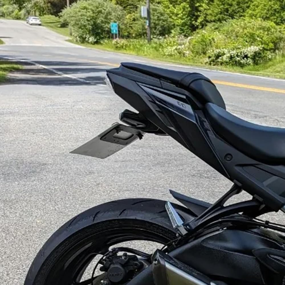 Xitomer Tail Tidy Fender Eliminator for GSX-S 1000 GSXS 1000F 2015-2021/ GSX-S750 2017 2018 2019-2021 Fits Stock License Plate Light Compatible with OEM Aftermarket Turn Signals