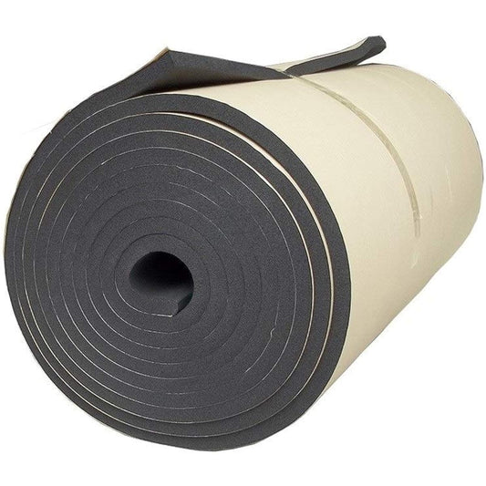 Anti-Noise Conference Room Self-Adhesive Soundproof Cotton,Industry Noise Reduction Acoustic Panel Recording Studio Sound Absorption Cotton Household Supplies (Black 1 * 5M) (Black 1
